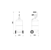Picture of 32024-GF - Manual Oil Dispenser - 24 litre Tank Capacity - Suitable for high-viscosity oil 