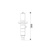 Picture of 33060-GF - Air-Operated Oil Pump 270 mm- Working Pressure 8 bar - Compression Ratio 1:1