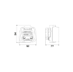 Picture of 33710 - 90L/Min High Delivery Digital Litre-Counter, Connection G 3/4" for Diesel Fuel