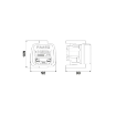 Picture of 33711 - 120L/Min High Delivery Digital Litre-Counter, Connection G 1" for Diesel Fuel