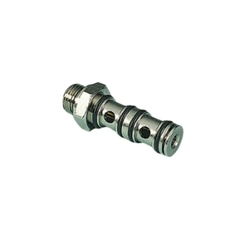 Picture of 33A18 - Banjo Stem - Double Swivel - Push-In Fitting - 1/8" Stem  Male Thread - Brass