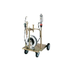 Picture of 35200 - Mobile Lube Unit For Drums 180-220 Kg, With Piston Pneumatic Pump R 3:1 - 14 L/Min, Trolley P/N 8020