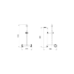 Picture of 35260 - 20L/Min Oil Trolley Mounted Dispenser Kit for 30-60 Kg Drums with Pneumatic Piston Pump