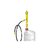 Picture of 36073 - Piston Pneumatic Pump For Distribution Oil & Similar S. 650, R 5:1 - 18 L/Min, With Nbr Seals And