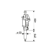 Picture of 36350 - 30L/Min Wall Mounted Kit for IBC Tanks with Pump and Suction Tube 1260 mm