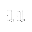 Picture of 37500 - 18L/Min Oil Trolley Mounted Dispenser Kit for 30-60 Kg Drums with Pneumatic Piston Pump