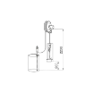 Picture of 37675 - Wall Mounted Kit For Oil & Similar With Piston Pneumatic Pump Suitable For Drums 180-220 Kg, R 5:1