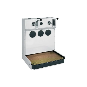 Picture of 37689 - Wall Mounted Oil Bar Equipped with 2 Taps and Drip Catcher Tray