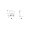 Picture of 37780M - 10L/Min Digital Litre-Counter for Oil 1/2” Suitable for Gun and Pump with MID Certification