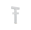 Picture of 39323 - Single Post Service Column for 3 Hose Reels