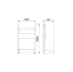Picture of 39352 - Service Stand For 3 Hose Reels With Containment Tanks For 2 Drums 180 ÷ 220 Kg