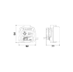 Picture of 39613 - Pulser Meter For Oil With Inlet-Outlet G 3/4" (F)