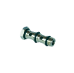Picture of 40814 - Banjo Stem - Double - Push-In Fitting - 1/4" Male Thread   - Brass