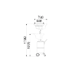 Picture of 42065-GF - Waste Oil Drainer with Wheel-mounted tank - With Central Bowl - 65 Litre Tank Capacity