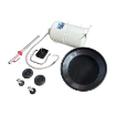 Picture of 42065-GF - Waste Oil Drainer with Wheel-mounted tank - With Central Bowl - 65 Litre Tank Capacity
