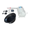 Picture of 42065-GF - Waste Oil Drainer with Wheel-mounted tank - With Central Bowl - 65 Litre Tank Capacity