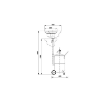 Picture of 44090 - Combination Air Operated Oil Suction Drainer 90 Litre Without Transparent Chamber