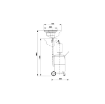 Picture of 44116 - Gravity and Suction Drainer with 115 Litre Capacity, Includes Transparent Prechamber