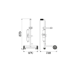 Picture of 45280 - Trolley Mounted Pump For Fuel Suction For Drums 180-220 Kg (Atex)