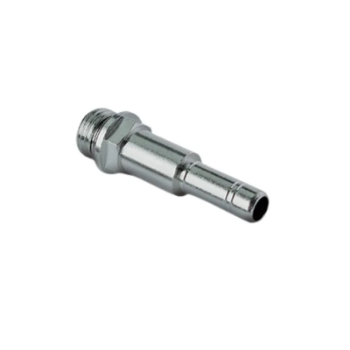 Picture of 601038 - Adaptor Paralell Long - Push-in Fittings - 10mm Stem To 3/8" Male Thread - Brass