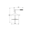 Picture of 60280 - Hand Operated Grease Pump For Drums With External Ø From 240 To 260 mm