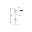 Picture of 60310 - Hand Operated Grease Pump For Drums with External Diameter Ø of 260 - 300 mm