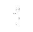 Picture of 62095 - Grease Pump S. 600, R 50:1 - 1500 G/Min, With Suction Tube 940 mm