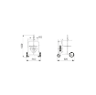 Picture of 64001/75 - 4400g/min Trolley Mounted Grease Kit for 180-220 Kg Drums with Internal Ø of 550-600 mm