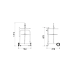 Picture of 64070 - Mobile Grease Dispenser For 180-220 Kg Drums With Pump R 50:1 & Trolley P/N 80200