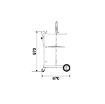 Picture of 64070-GF - Trolley-Mounted Grease Dispenser Kit - 940mm - Suitable for 180-220kg grease drum - Compression Ratio 50:1
