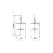 Picture of 64146 - 1900g/min Portable Grease Kit for 50-60 Kg Drums with Internal Ø of 370-420 mm