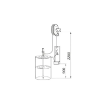Picture of 64210 - Wall Mounted Grease Dispensing Kit For Drums 180-220 Kg, With Pump R 50:1 & Hose Reel P/N 8440.501