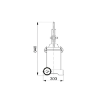 Picture of 68213 - Air Operated Wheel Mounted Grease Pump R 50:1, 13 Kg Tanks