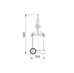 Picture of 68214 - Trolley Mounted, Air Operated Pneumatic Grease Dispenser with 13 Kg Tanks