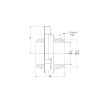 Picture of 6-FIG206 - 6 Inch Fig206 (A105) Hammer Union