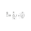Picture of 75300.350 - Manual Hose Reel Series 530, for Hot Water, 400 Bar, without Hose