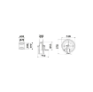 Picture of 75640.206 - Manual Hose Reel in AISI 304 Series 560, for Hot Water, without Hose