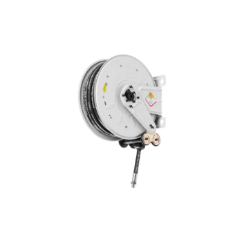 Picture of 8330.101 - Fixed Hose Reel Series 330, for Air-Water, 20 Bar, with Black Rubber Hose of 12m