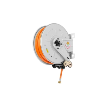 Picture of 8330.801 - Fixed Hose Reel Series 330, for LPG-NAT. Gas, 20 Bar, Black Hose of 8 m Length