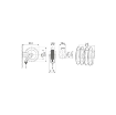 Picture of 8330.801 - Fixed Hose Reel Series 330, for LPG-NAT. Gas, 20 Bar, Black Hose of 8 m Length