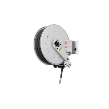 Picture of 8380.102 - Swivelling Hose Reel Series 390, for Air-Water, with Black Rubber Hose of 18m