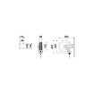 Picture of 8380.102 - Swivelling Hose Reel Series 390, for Air-Water, with Black Rubber Hose of 18m
