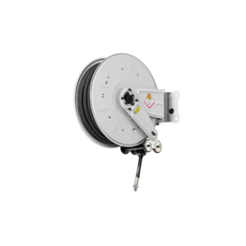 Picture of 8380.501 - Swivelling Hose Reel Series 390, for Grease, 400 Bar, with Black Rubber Hose
