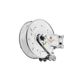 Picture of 8382.500 - Swivelling Hose Reel in AISI 304 Stainless Steel Series 390, for Grease, without Hose
