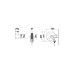 Picture of 8420.103 - Swivelling Hose Reel Series 430, for Air-Water, 20 Bar, with Black Rubber Hose of 10m