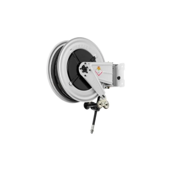 Picture of 8420.501 - Swivelling Hose Reel Series 430, for Grease, 400 Bar, with Black Rubber Hose