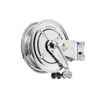 Picture of 8424.300 - Swivelling Hose Reel in AISI 304 Stainless Steel, Series 430, 200 Bar, Without Hose