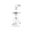 Picture of 8424.300 - Swivelling Hose Reel in AISI 304 Stainless Steel, Series 430, 200 Bar, Without Hose