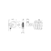 Picture of 8430.400 - Fixed Hose Reel, S.430, For Oil And Similar, 150 Bar, Without Hose. Inlet-Outlet G 1/2" (F)