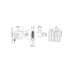 Picture of 8430.500 - Fixed Hose Reel Series 430 for Grease and Hydraulic Oil